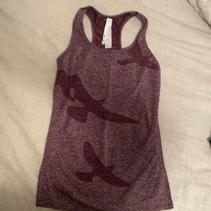 Oiselle purple flyte tank